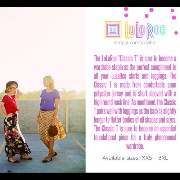 LuLaRoe MYSTERY Classic T Top 3 for $25 NWT - Picture 3 of 15